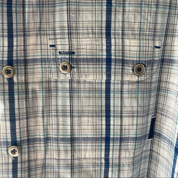 Merrell plaid button down - Picture 5 of 9